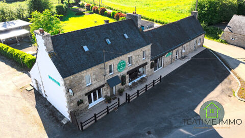   Murs et fond appartement et restaurant, terrain et hangar 