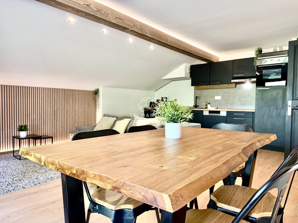 Saint-Gervais-les-Bains, appartement duplex T3 + cabine, 74 m²