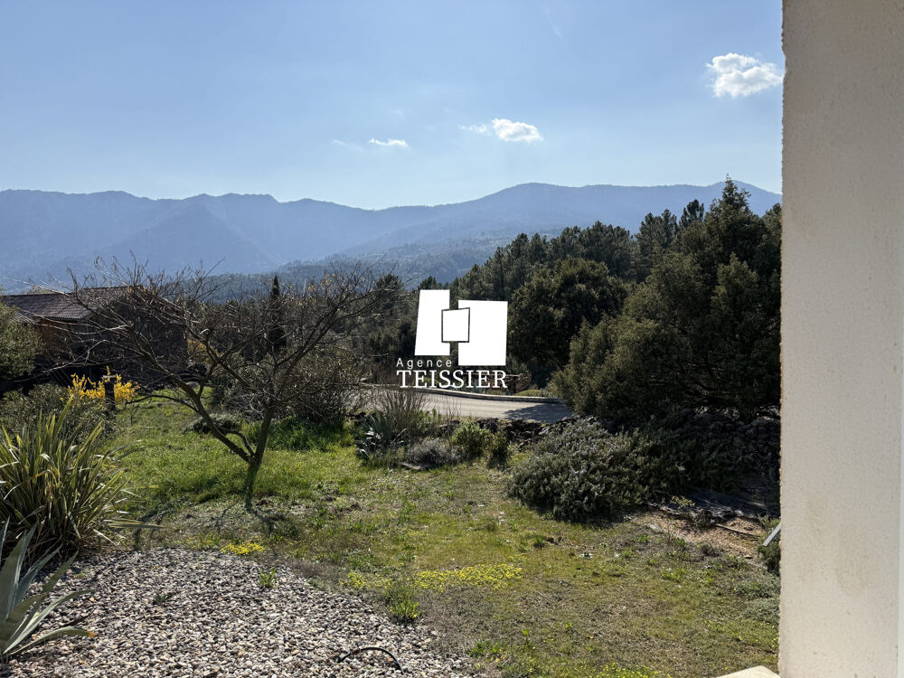 Vente Maison 07140 Les Vans, Villa de plain pied au calme et avec vue sur 420 Les vans