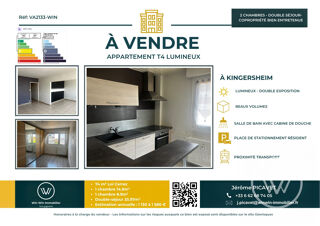  Appartement à vendre 4 pièces 74 m²