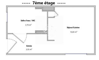  Appartement � vendre 1 pi�ce 18 m�
