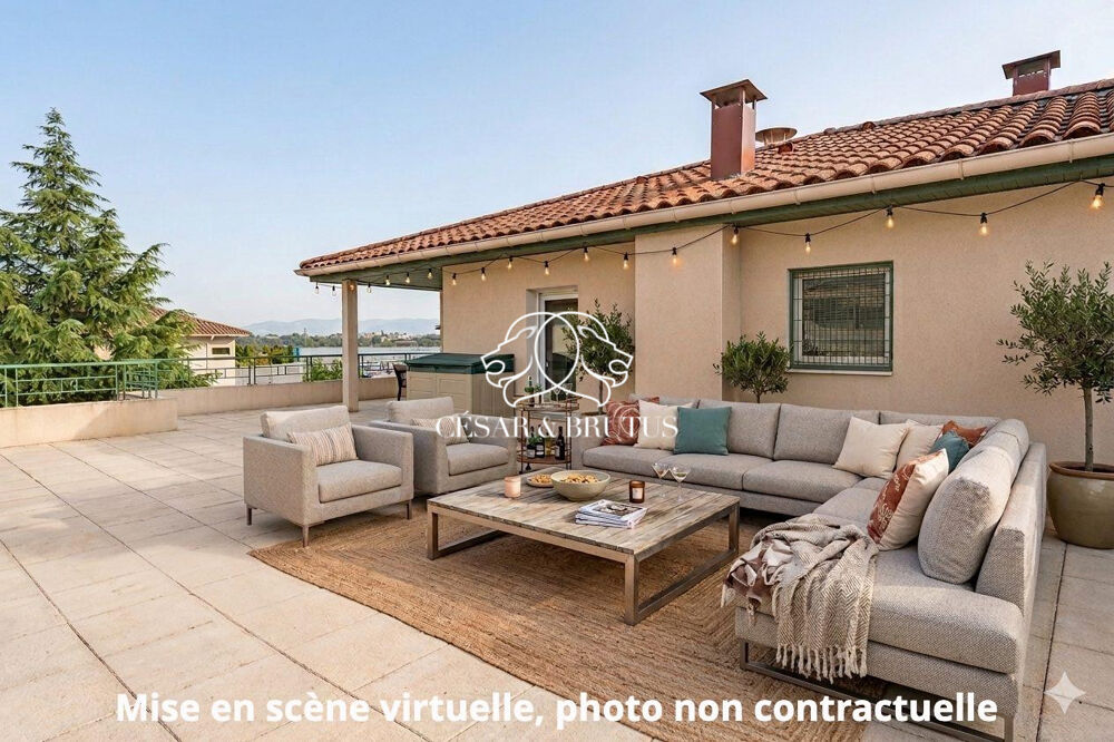 Vente Appartement Toit-Terrasse d'Exception (105 m²) : T5 traversant de 130 m² s Écully