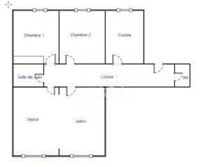  Appartement � vendre 3 pi�ces 76 m�