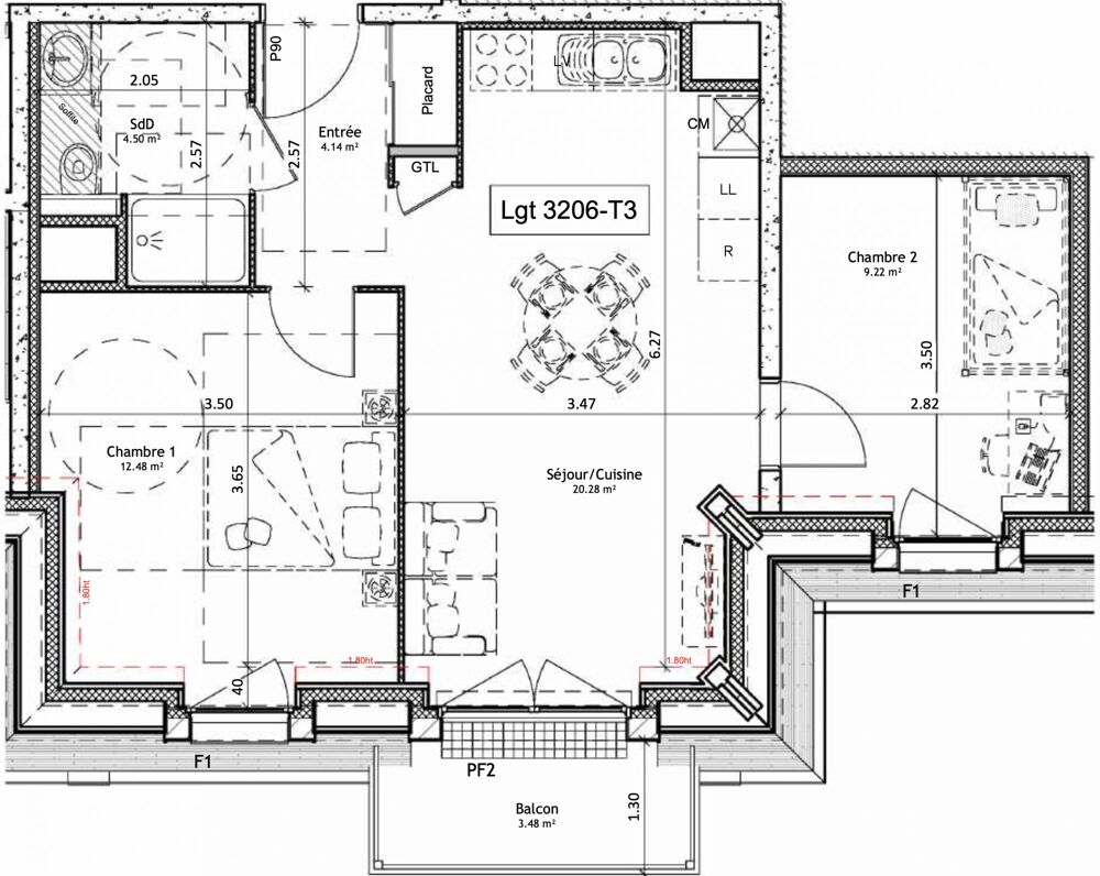 Appartement – Benerville-sur-Mer, La Garenne, Calvados - Plus