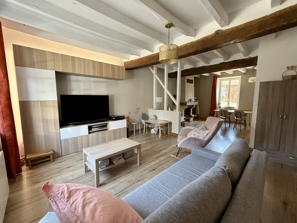 Coup de coeur  Maison en pierre de 150 m², terrain sans vis-