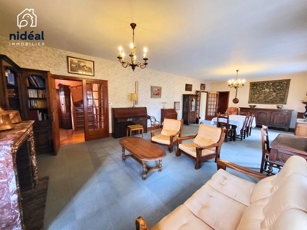 Vente Maison Charme et calme : belle maison familiale, jardin et garage Solesmes