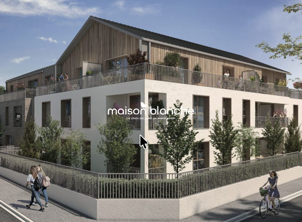 Appartement T3 neuf À Angers  62,41 m²  Résidence Roman