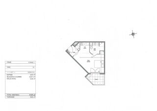  Appartement � vendre 1 pi�ce 32 m�