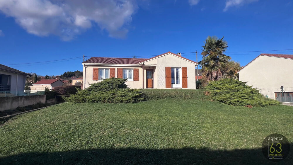 Vente Maison Cournon, maison de 120 m2 de plain-pied sur 803 m2 de terrain cl Cournon-d'auvergne