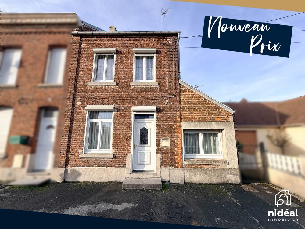 Maison 4 pièces 81 m² · à Maubeuge · 81 m² · 69 000 €