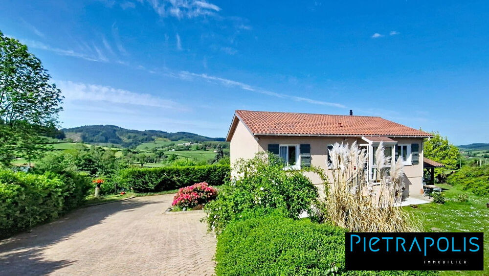 Maison rénovée avec belle vue dégagée sur la campagne