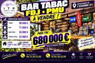   BEAU BAR TABAC FDJ PMU DANS UNE BELLE VILLE DE L'ESSONNE (91) Massy