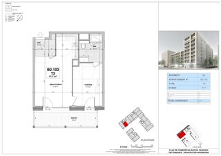  Appartement � vendre 2 pi�ces 41 m�