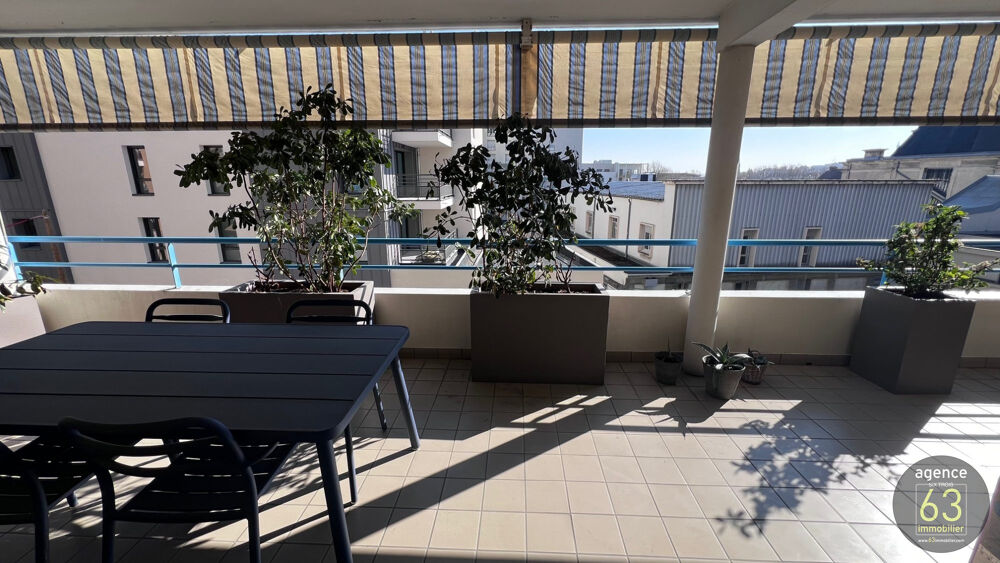 Beau et lumineux T4 de 99 m2, ascenseur, 38 m2 de terrasses, gar