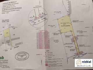  Terrain � vendre 1060 m� Reuilly