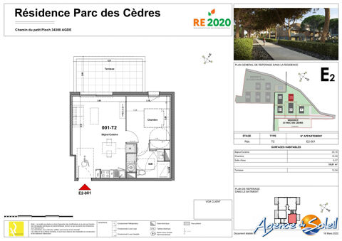  Appartement � louer 2 pi�ces 40 m�