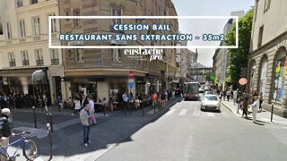   Cession BAIL Restaurant avec petite terrasse – Opéra / Trinit Paris 9
