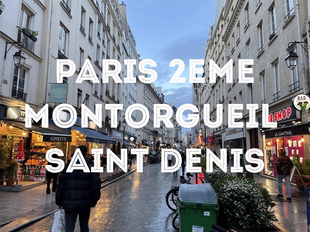   Emplacement n1 / Montorgueil / Saint Denis - 35 cvts - Terrass 