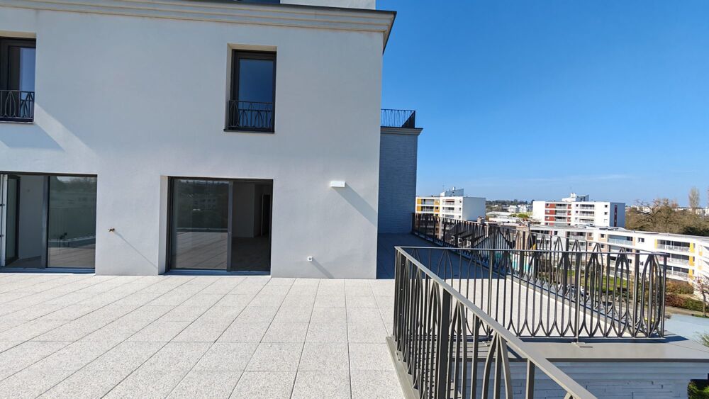 Vente Appartement T4bis, Magnifique terrasse panoramique 100m2, étage élevé Rennes