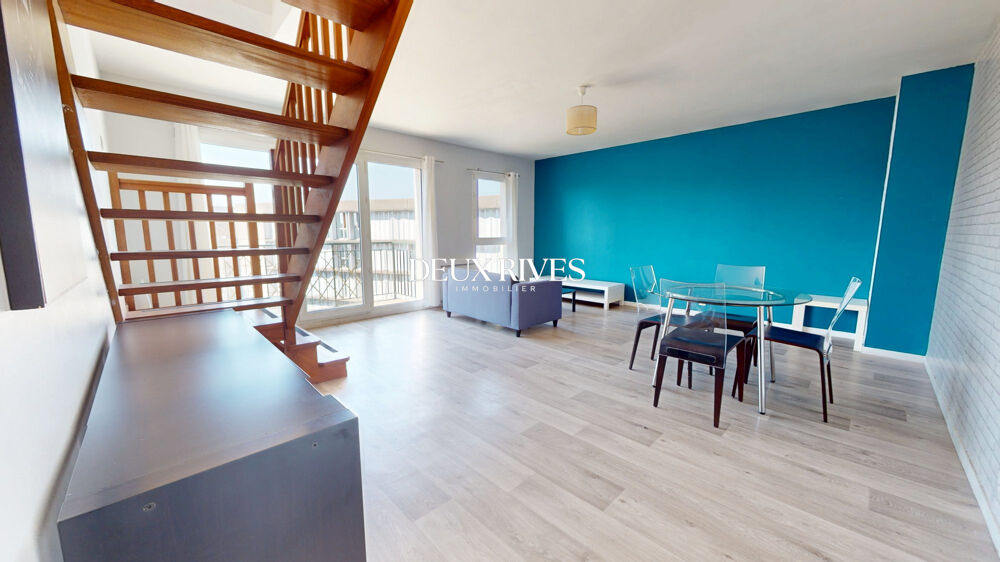Vente Appartement Jardin Des plantes , T3 duplex en dernier étage avec ascenseur Nantes