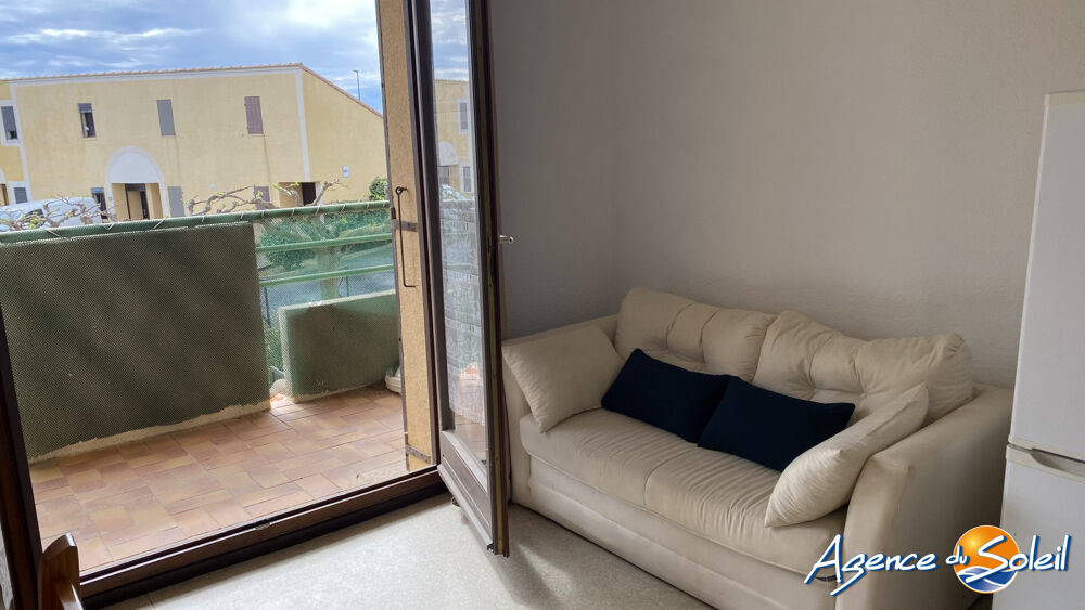 Vente Appartement bord de mer, accès direct plage, appar T2 terrasse Port leucate