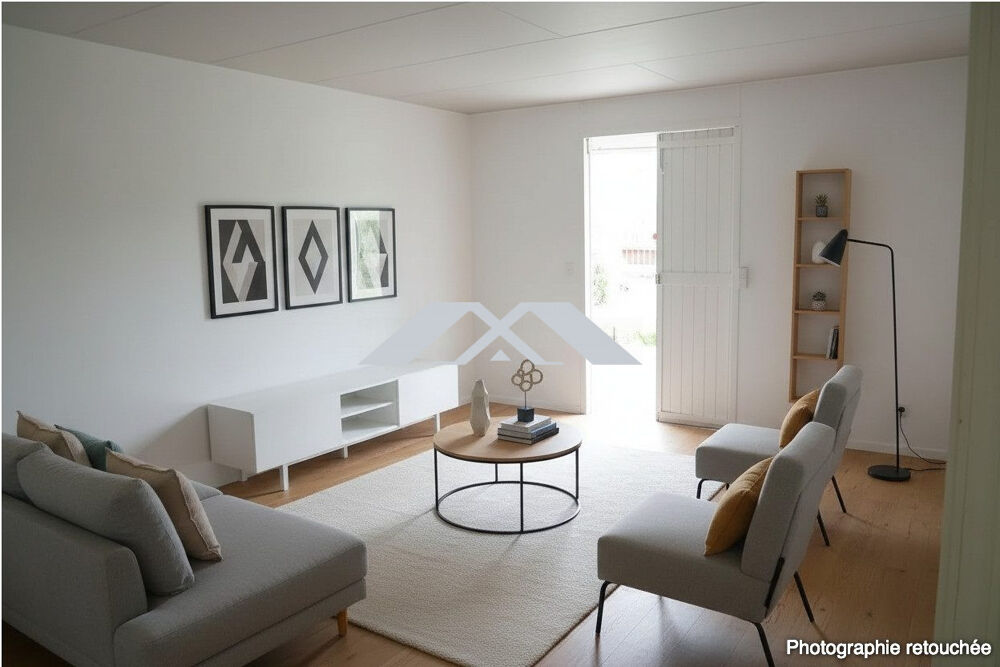 Charmante maison F3 bis à rénover et son jardin fleuri et arbo