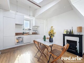 Vente Appartement Magnifique appartement familial et atypique en dernier étage av Paris 19