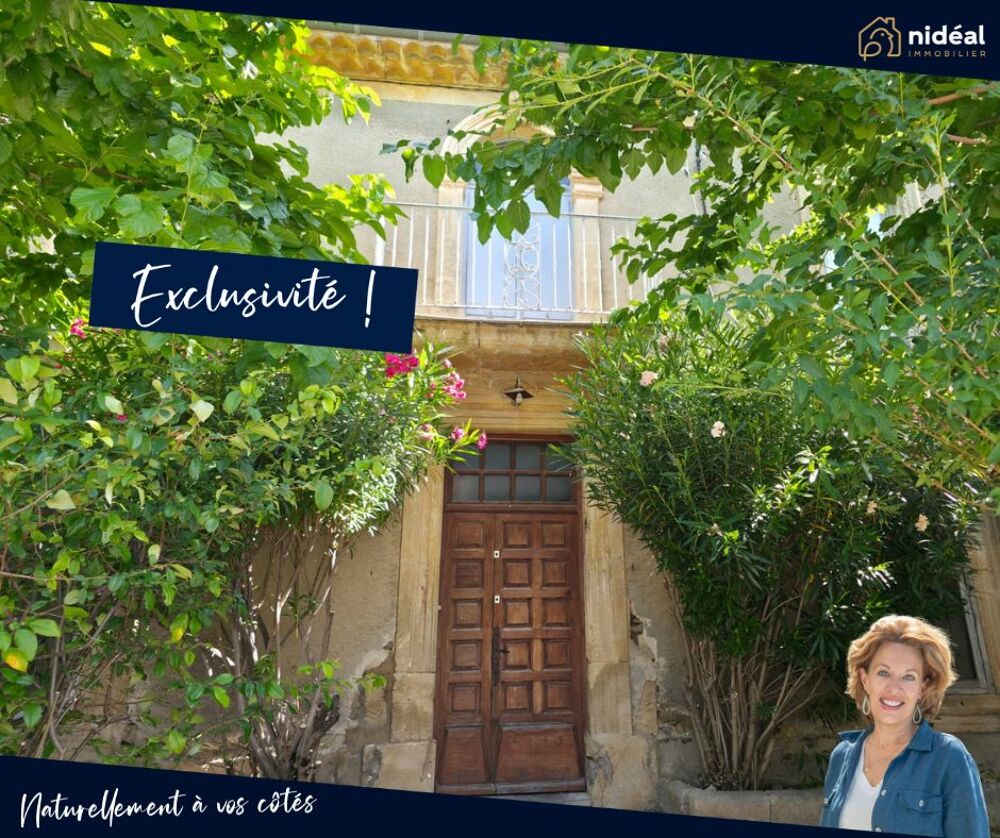Vente Maison Maison vigneronne avec superbe terrain, garage Congénies