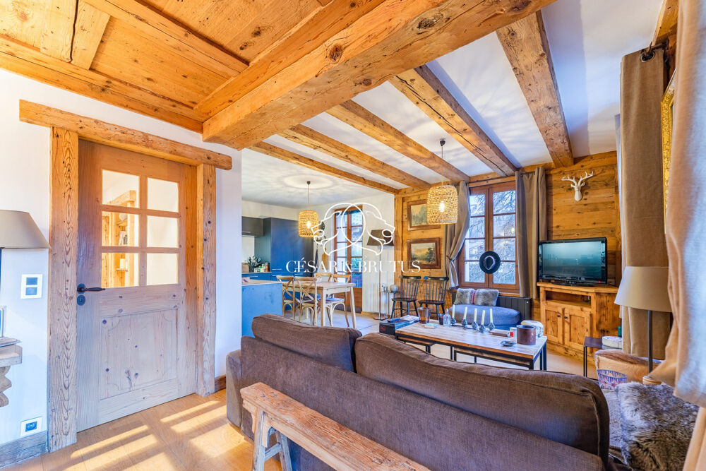 RARE À LA VENTE : le charme d'un appartement dans un chalet à