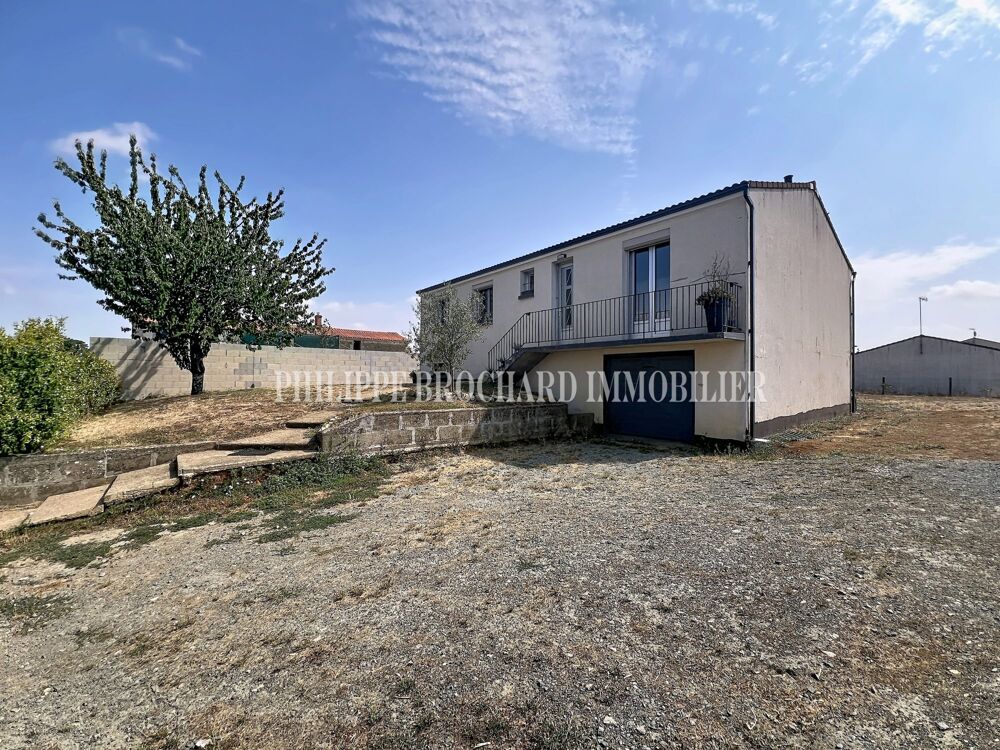 maison avec sous-sol + grand terrain