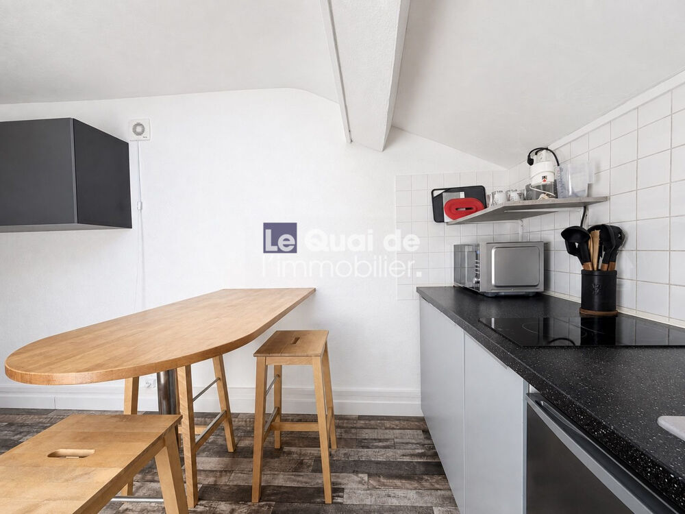 Grenoble Estacade  studio 18,73 m²  dernier étage, tout