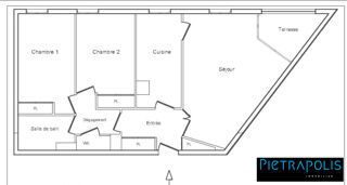  Appartement � vendre 3 pi�ces 74 m�