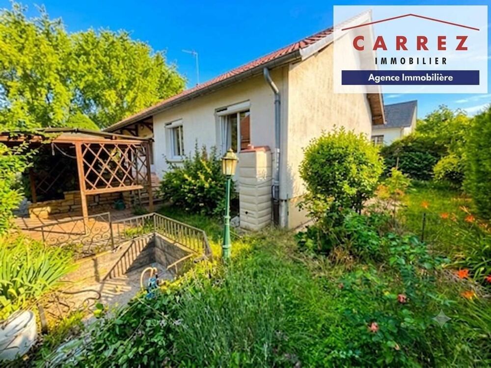 Maison 100m² sur sous, 3 chambres, terrain 408,00m²