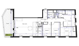  Appartement à vendre 5 pièces 1 m²
