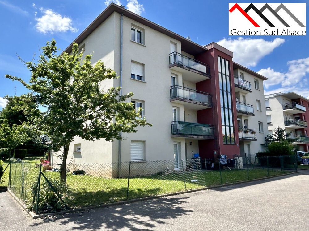 RIEDISHEIM, T2/3 DE 51M2, DANS UNE RESIDENCE DE 4 ETAGES ...