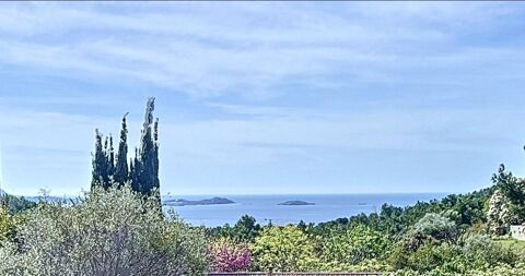 TERRAIN VUE MER PANORAMIQUE 1248000 83150 Bandol