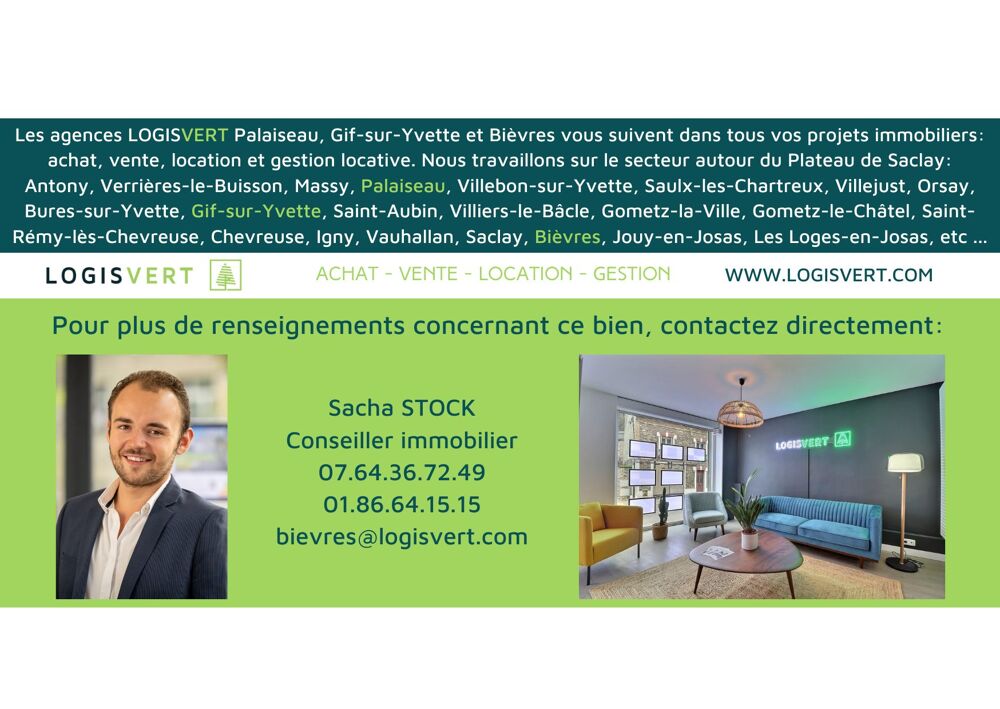 à vendre  Maison Bièvres (91570)