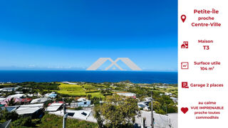Vente Maison Vue océan imprenable – Maison 104 m² avec fort potentiel – Petite-Île