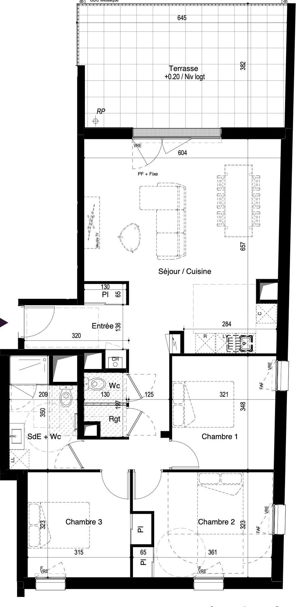 Vente Appartement Superbe duplex loft dernier étage triple expo / terrasse 30m2 La rochelle
