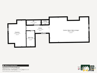  Appartement à louer 2 pièces 33 m²