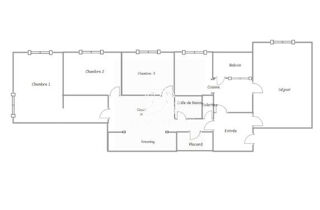  Appartement  vendre 4 pices 88 m