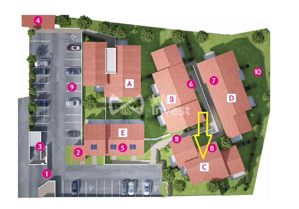 87000 LIMOGES OUEST LOCATION APPARTEMENT T2 NEUF 40m2 + PARKING