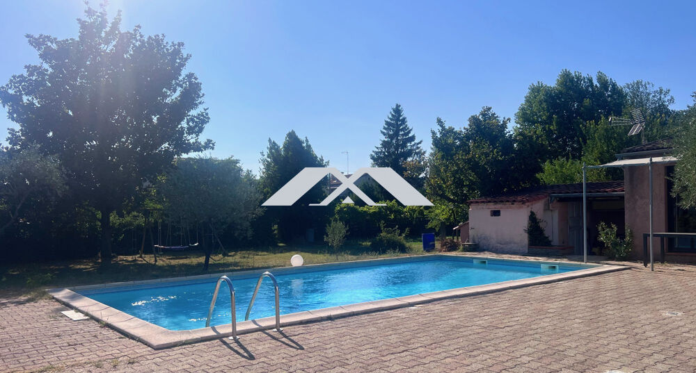 Vente Maison Maison 177 m² Piscine Terrain 2 800 m² constructible Grand gar Saint-julien-les-rosiers