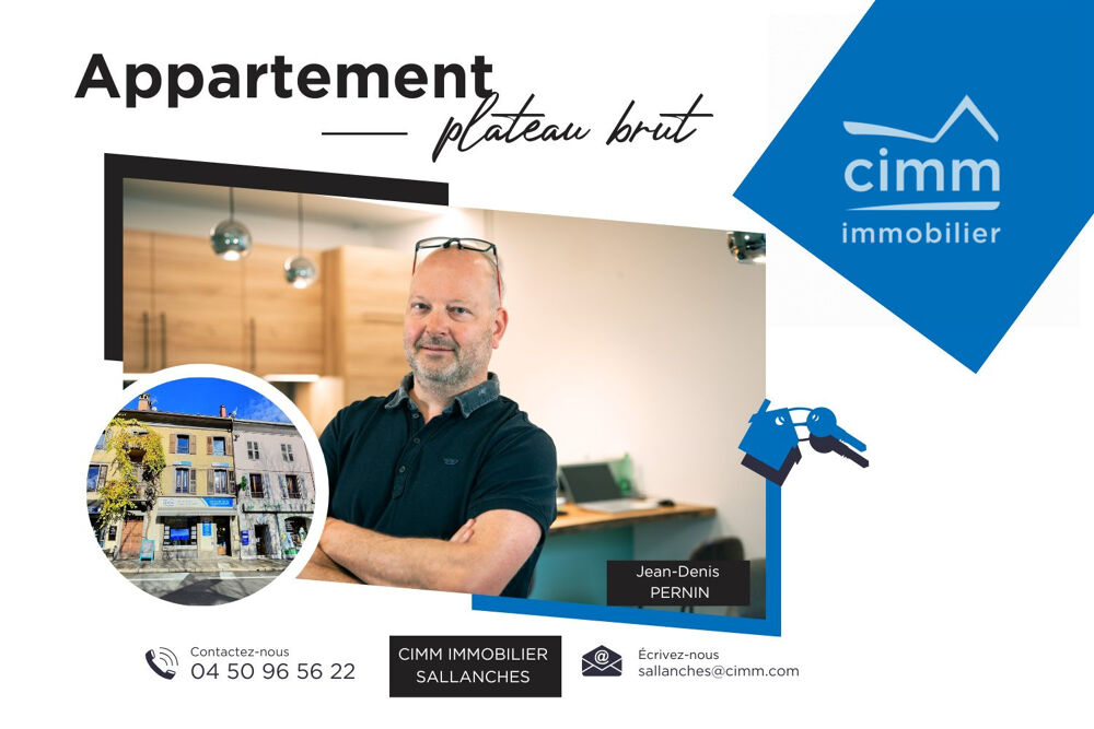 A VENDRE SALLANCHES (74700) APPARTEMENT DE 140M2 ENV EN PLATEAU