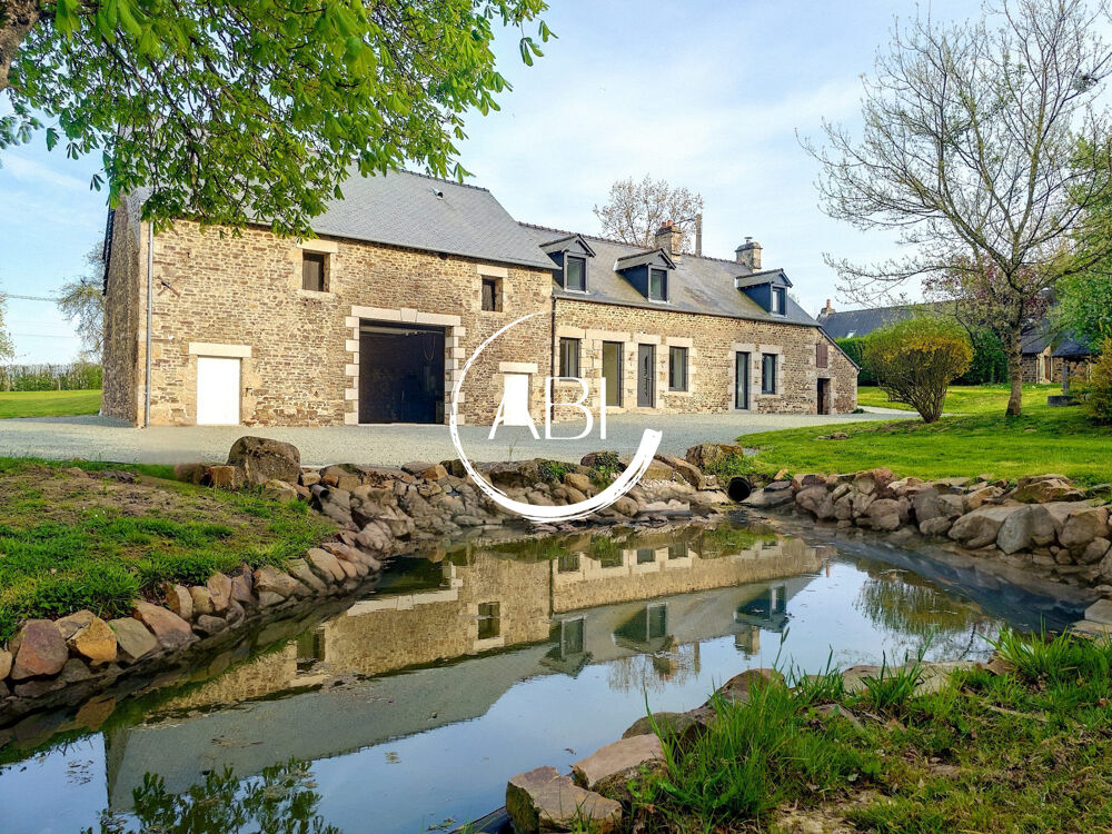 Sur 6200 m², longère 120 m² rénovée (2021) avec dépendance