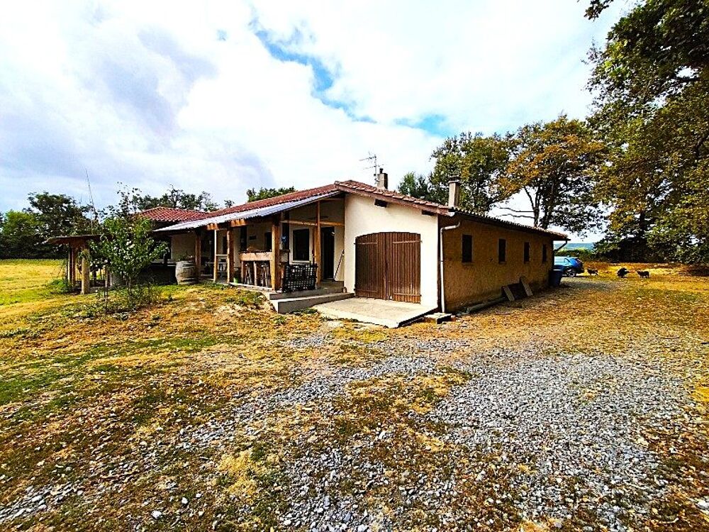 Vente Maison Proche de Plaisance du Gers, Maison T5/6 de plain-pied rénovée Saint-aunix-lengros