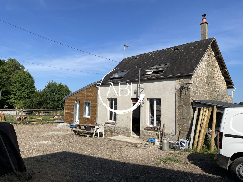 A 4 km de la gare, maison 80 m² à rénover terrain de 1420 m²