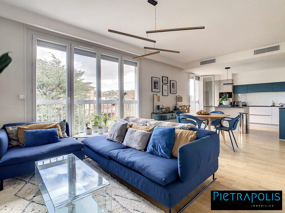Vente Appartement T4 lumineux dernier tage, grande pice de vie, SDB, SDD , 2 W Tassin-la-demi-lune