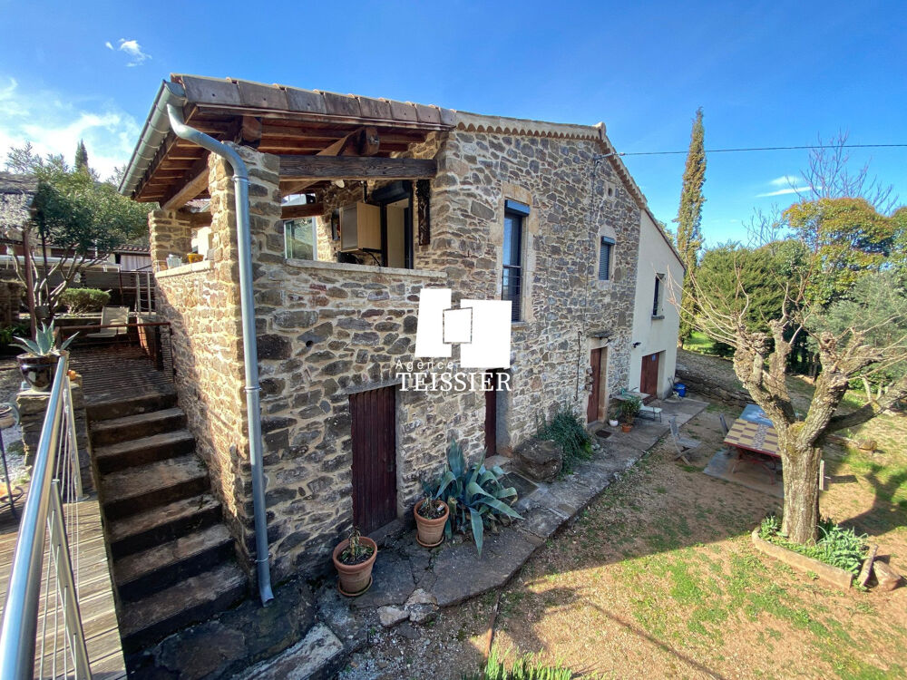Vente Maison Sud Ardèche Secteur Les Vans 07140 , Villa de charme à 5 min ? Les vans