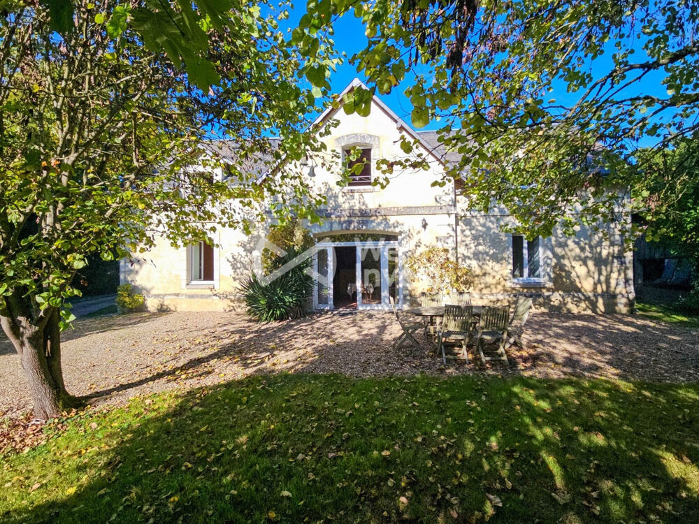 Vente Maison Élégante maison bourgeoise rénovée – Cadre bucolique à 7 Faye-la-vineuse